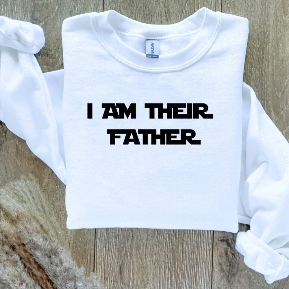 I Am Their Father Star Wars Sweatshirt Sweater Hand Crafted